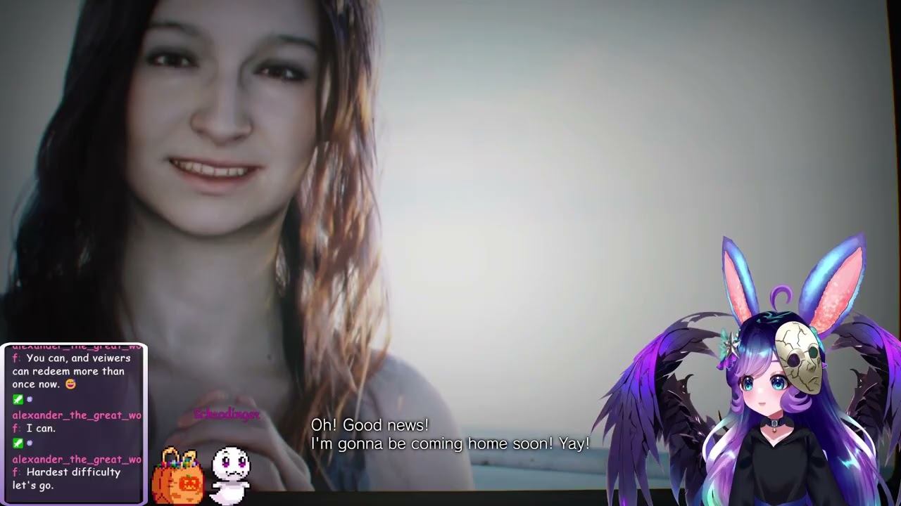 🐰🥕Bunbun hopping into some Biohazard! Let's hope the family, and monsters don't eat me 😅 |