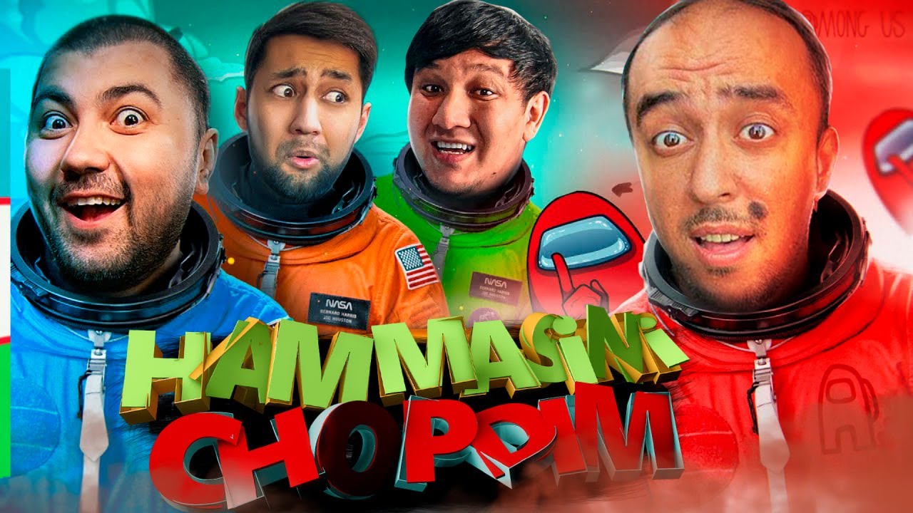 O'GA HAMMASINI CHOPDI // AMONG US #4 // @KHIVAGAME  UZBEKCHA LETSPLAY