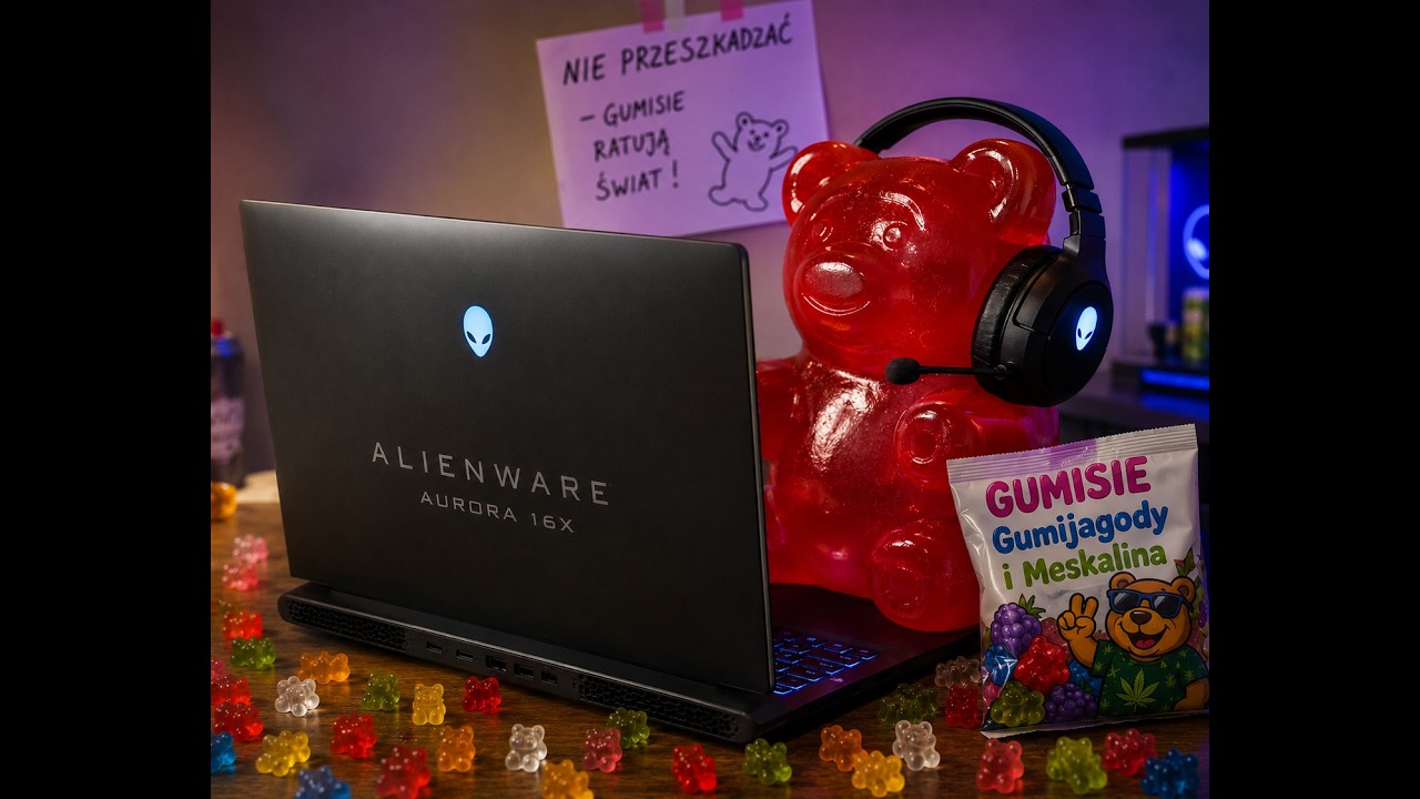 Kupiłem nowego LAPTOPA - Dell Alienware 16 Aurora AC16250