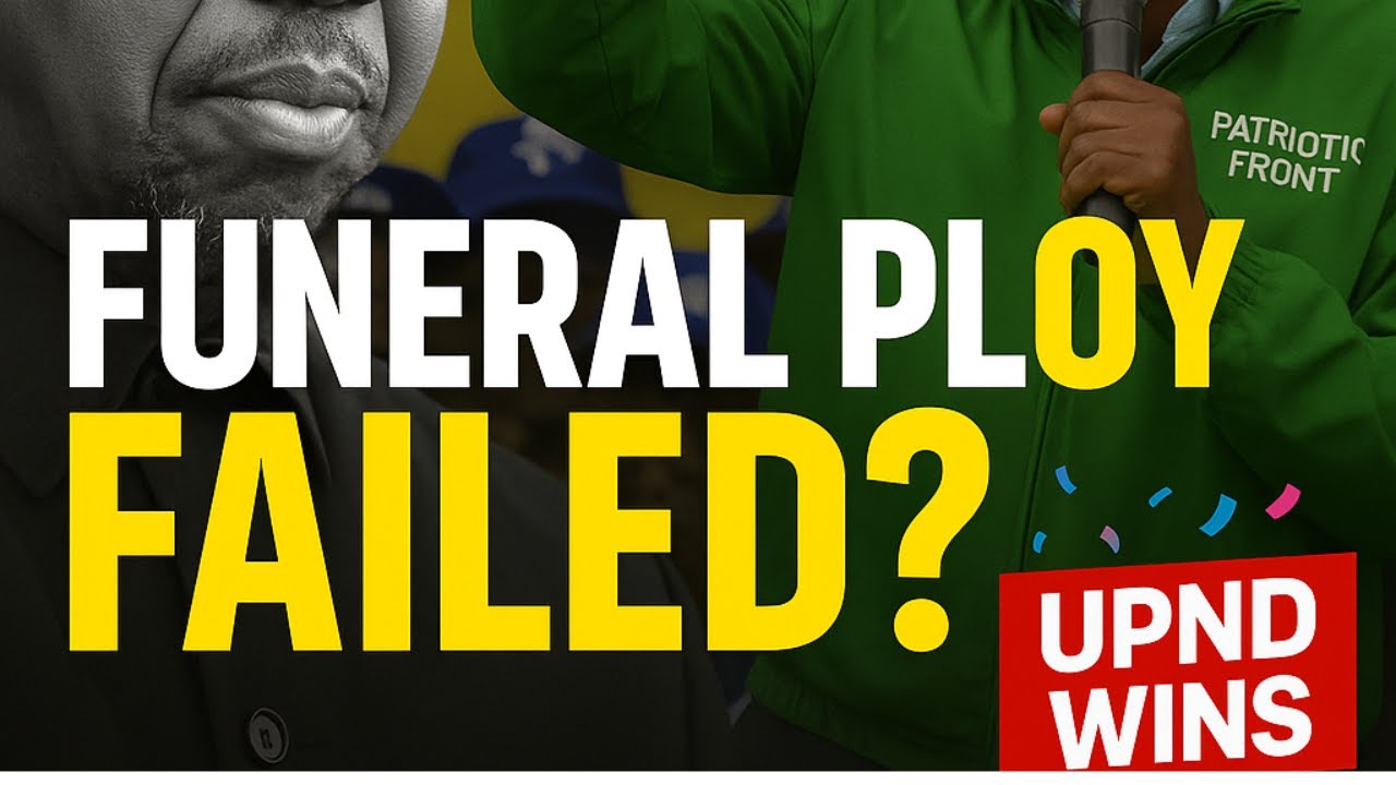 “PF’s Funeral Ploy Backfire: How UPND Turned Lungu’s Death into Defeat”