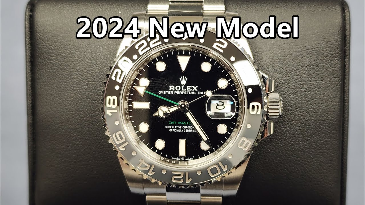 Новая модель Rolex 2024 года — GMT-Master II с чёрно-серым безелем «Брюс Уэйн» 126710GRNR
