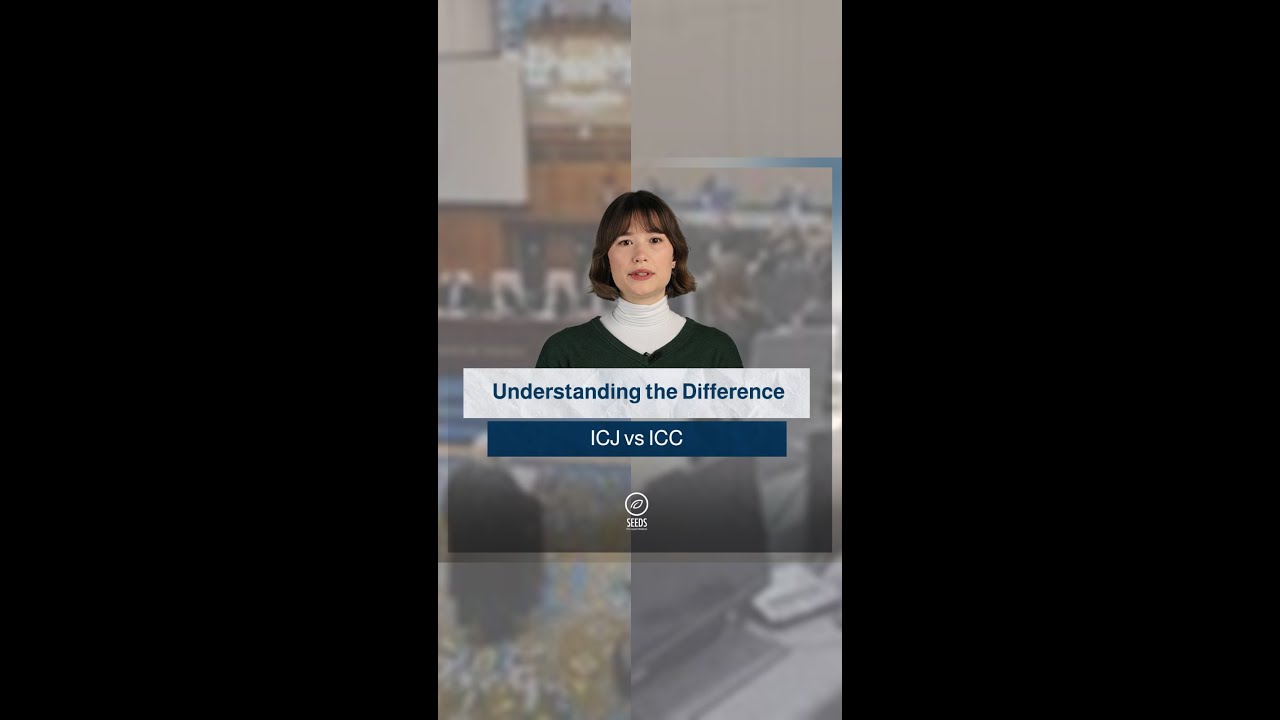 What is the difference between the ICC and the ICJ?