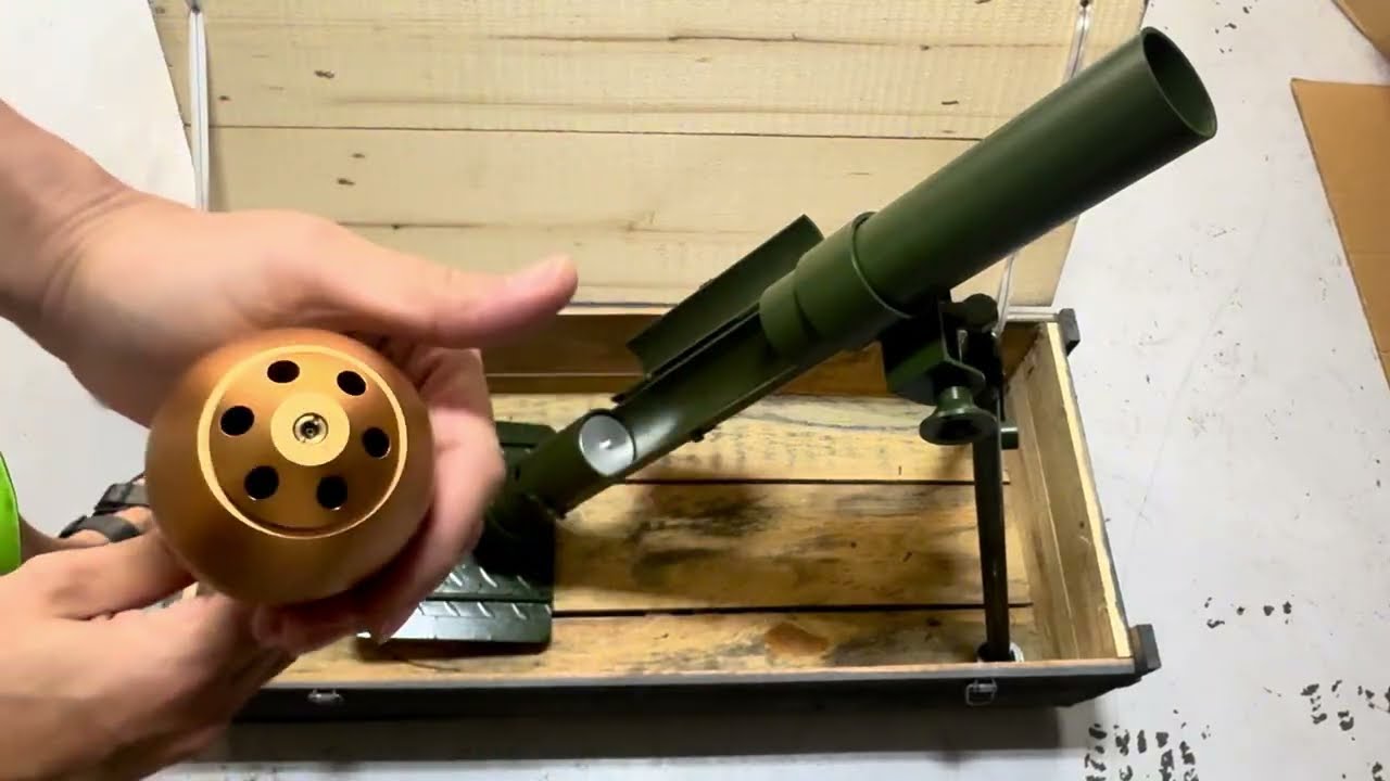 Double Bell Airsoft Mortar !!!