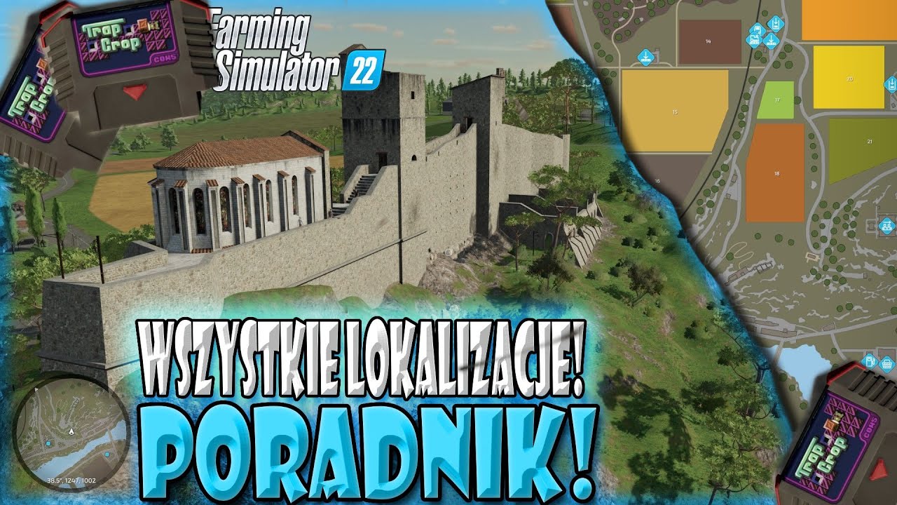 🔵 FS22 - LOKALIZACJE ZNAJDZIEK na HAUT BEYLERON 👨‍🌾 [PORADNIK] ☆ Farming Simulator 22 [PC][PL]🔥