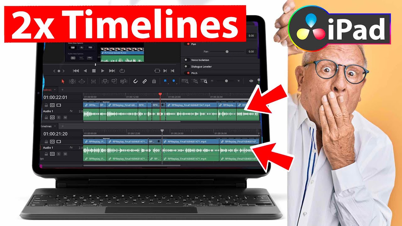 DID YOU KNOW that you can edit in 2 Timelines at once???