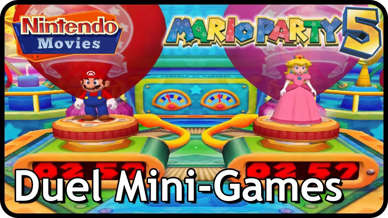 Mario Party 5 - All Duel Mini-Games