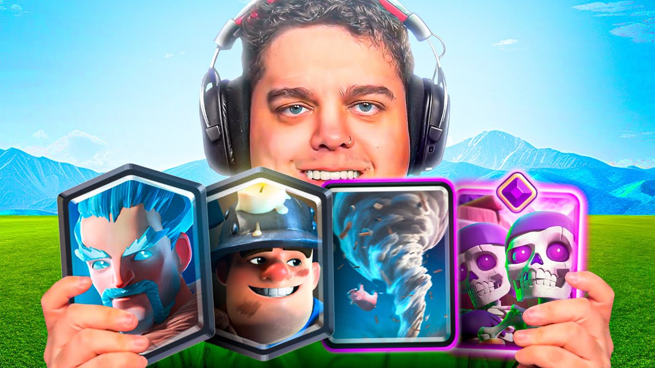 Criaram o novo deck que exige MUITA SKILL no clash royale!