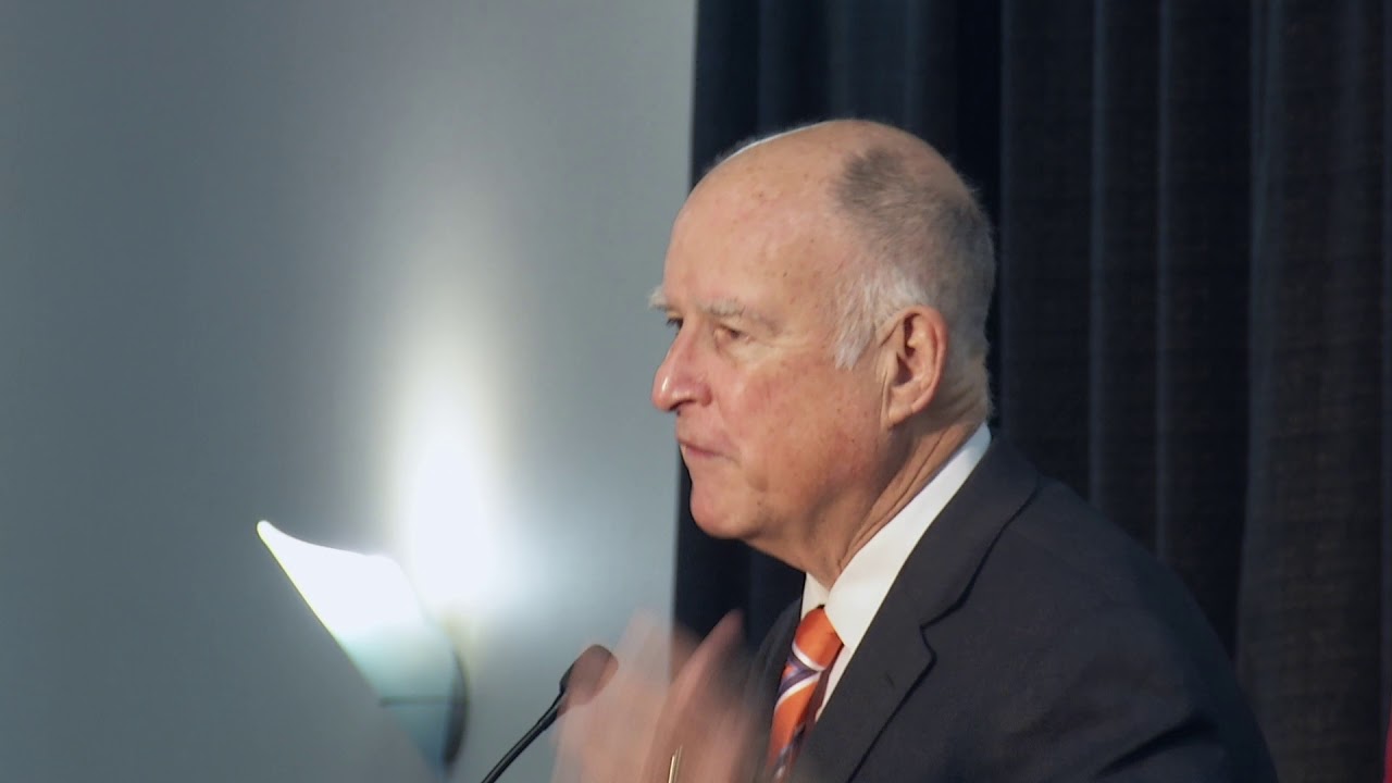 Scott Kernan and Governor Jerry Brown at the CALPIA Sacramento Employer Forum