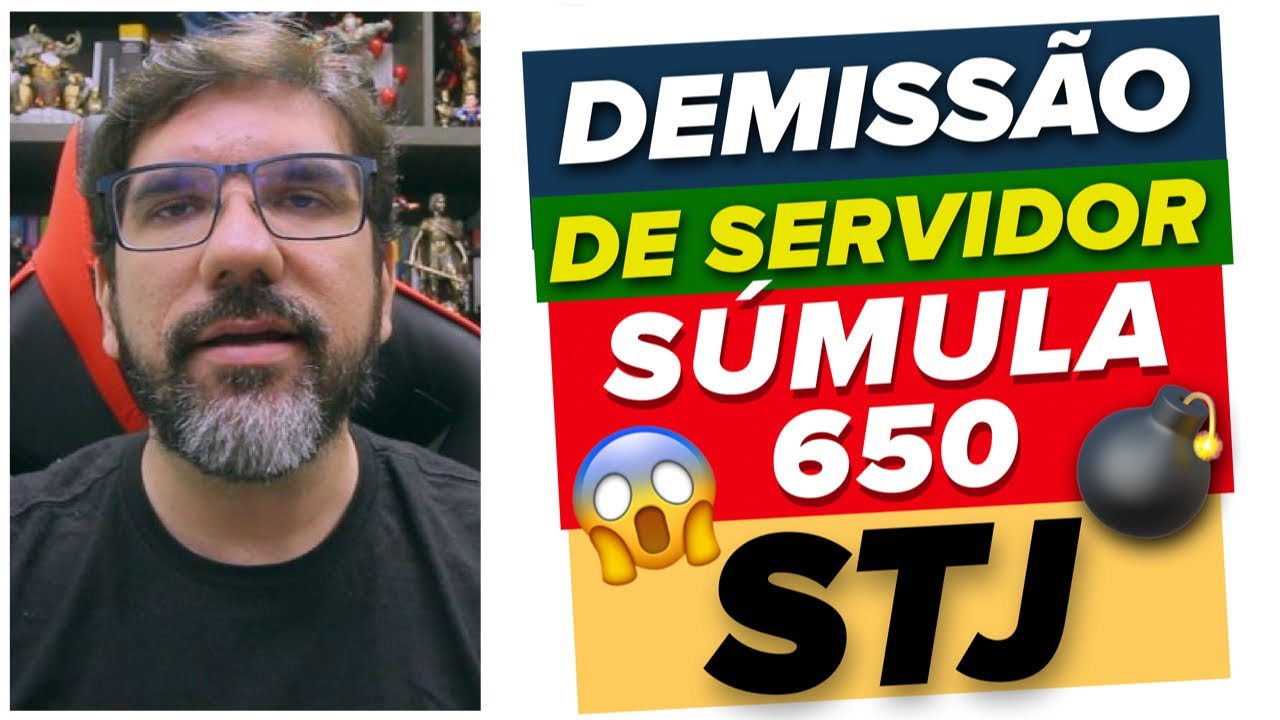 🔴😱 DEMISSÃO DE SERVIDOR: SÚMULA 650 DO STJ APLICADA EM CASO CONCRETO | PROF UBIRAJARA CASADO 🔴