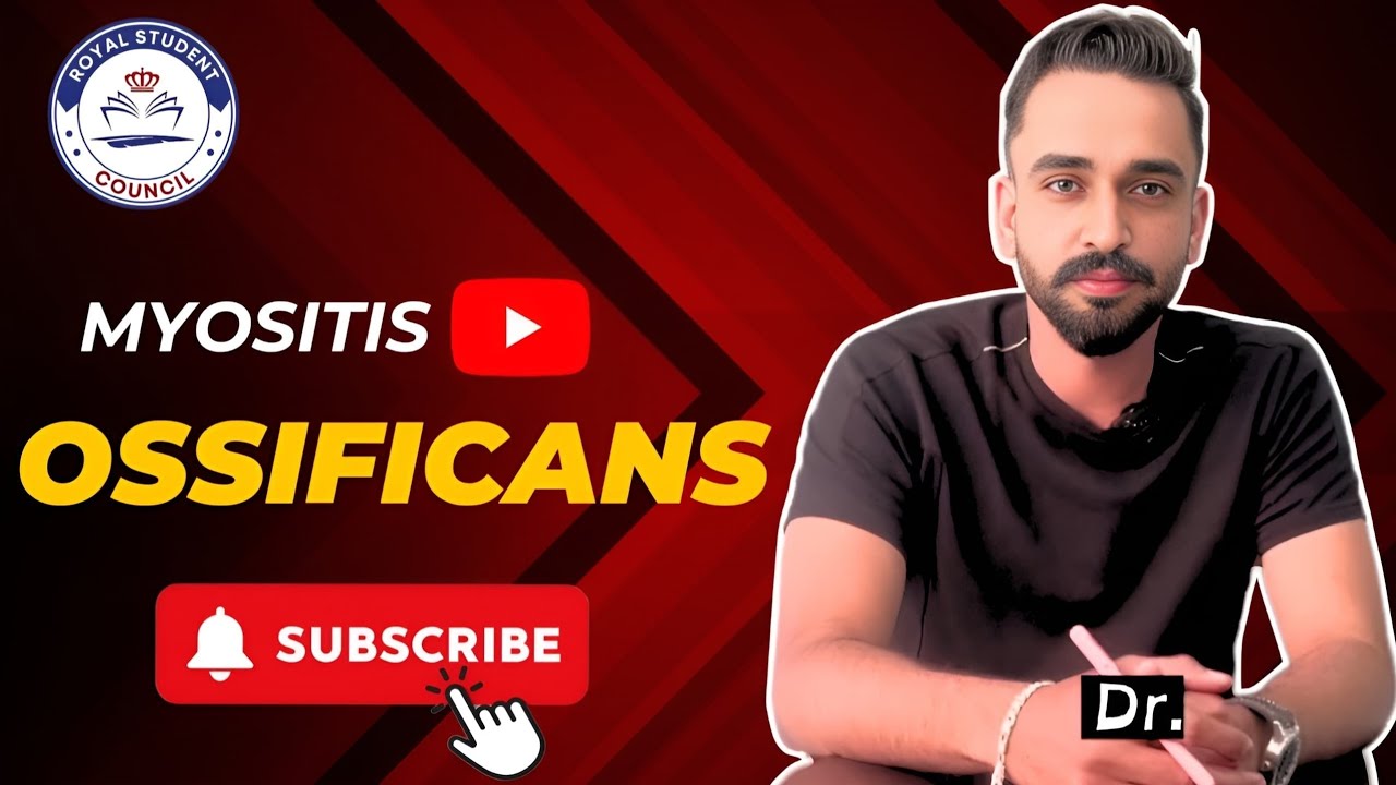 MYOSITIS OSSIFICANS || What is myositis ossificans? || 4 Minute Pathology || Royal council kg