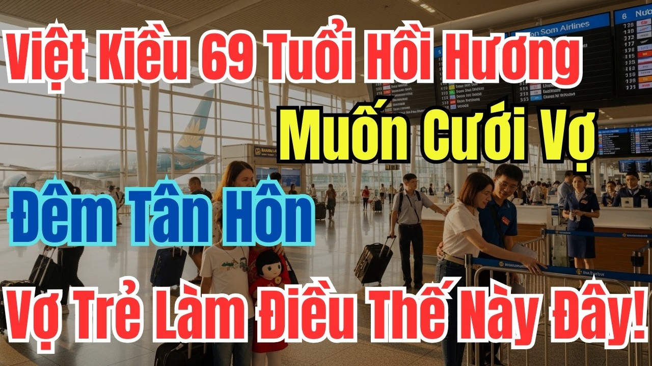 Việt Kiều 69 Tuổi Hồi Hương Muốn Cưới Vợ, Đêm Tân Hôn Vợ Trẻ Làm Điều Thế Này Đây! Chịu Sao Nổi