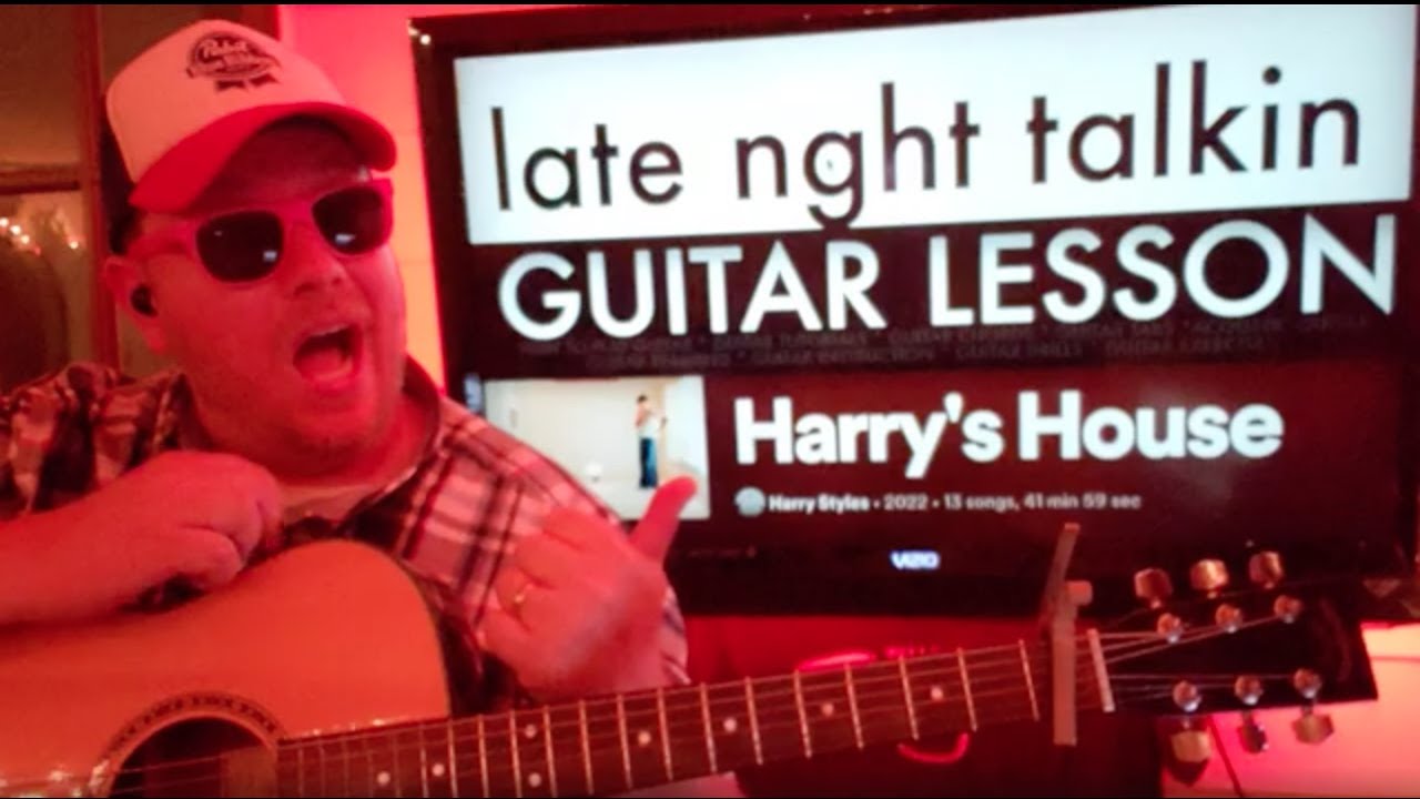 How To Play Late Night Talking - Harry Styles Guitar Tutorial (Beginner Lesson!)