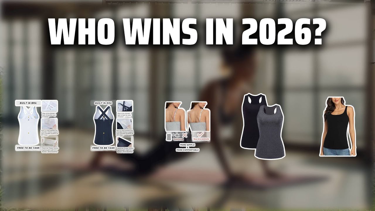 The Top 5 Best Shelf Bra Tank in 2026 - Must Watch Before Buying!
