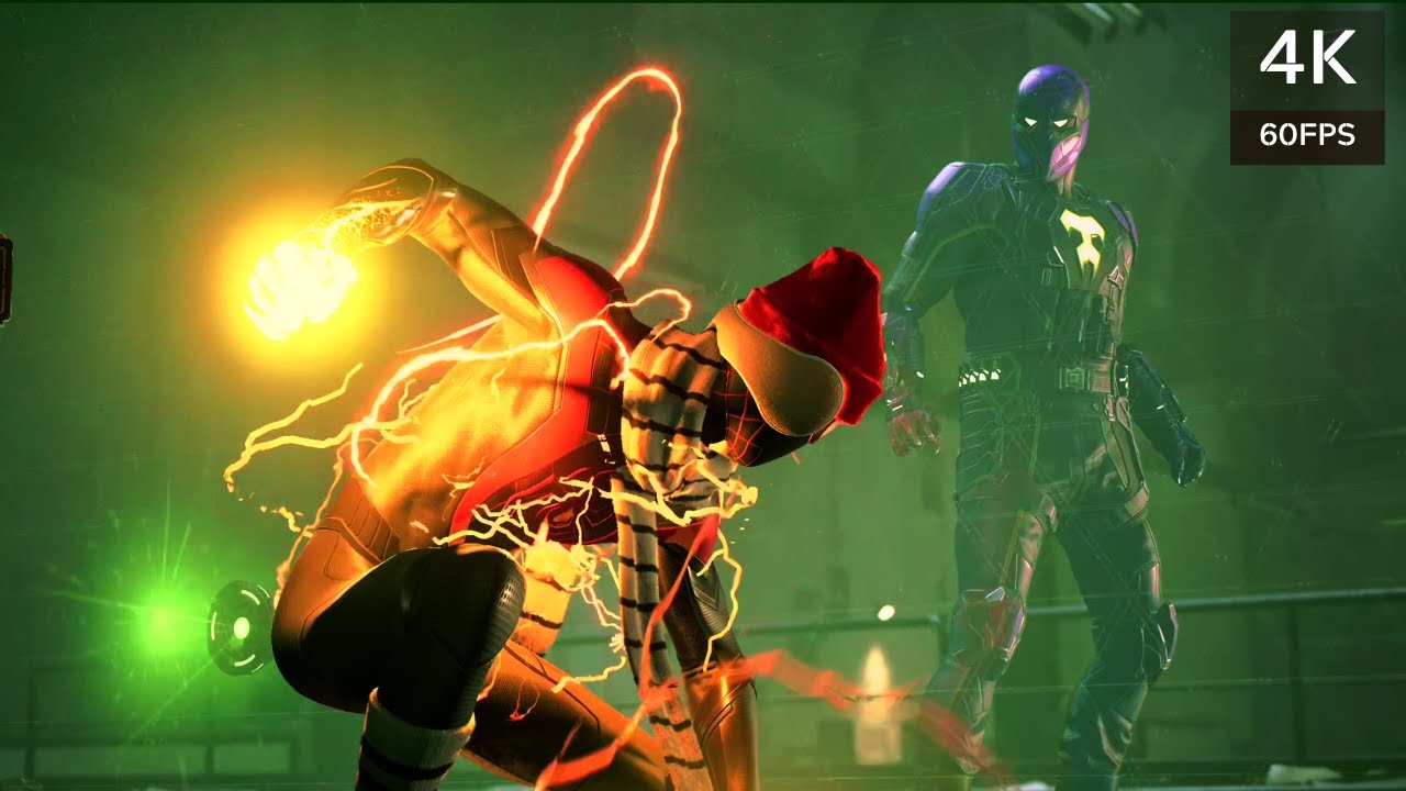 Marvel's Spider-Man: Miles Morales - Miles Vs. The Prowler [4K60FPS]