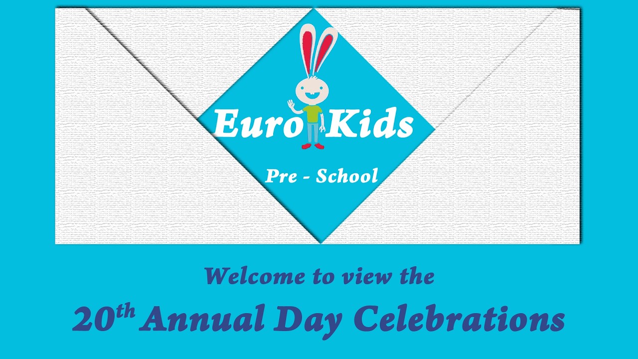 EURO KIDS PRE - SCHOOL SAMBRAMA 20th ANNUAL DAY LIVE STREAMING ON 13- FEBRUARY 2026