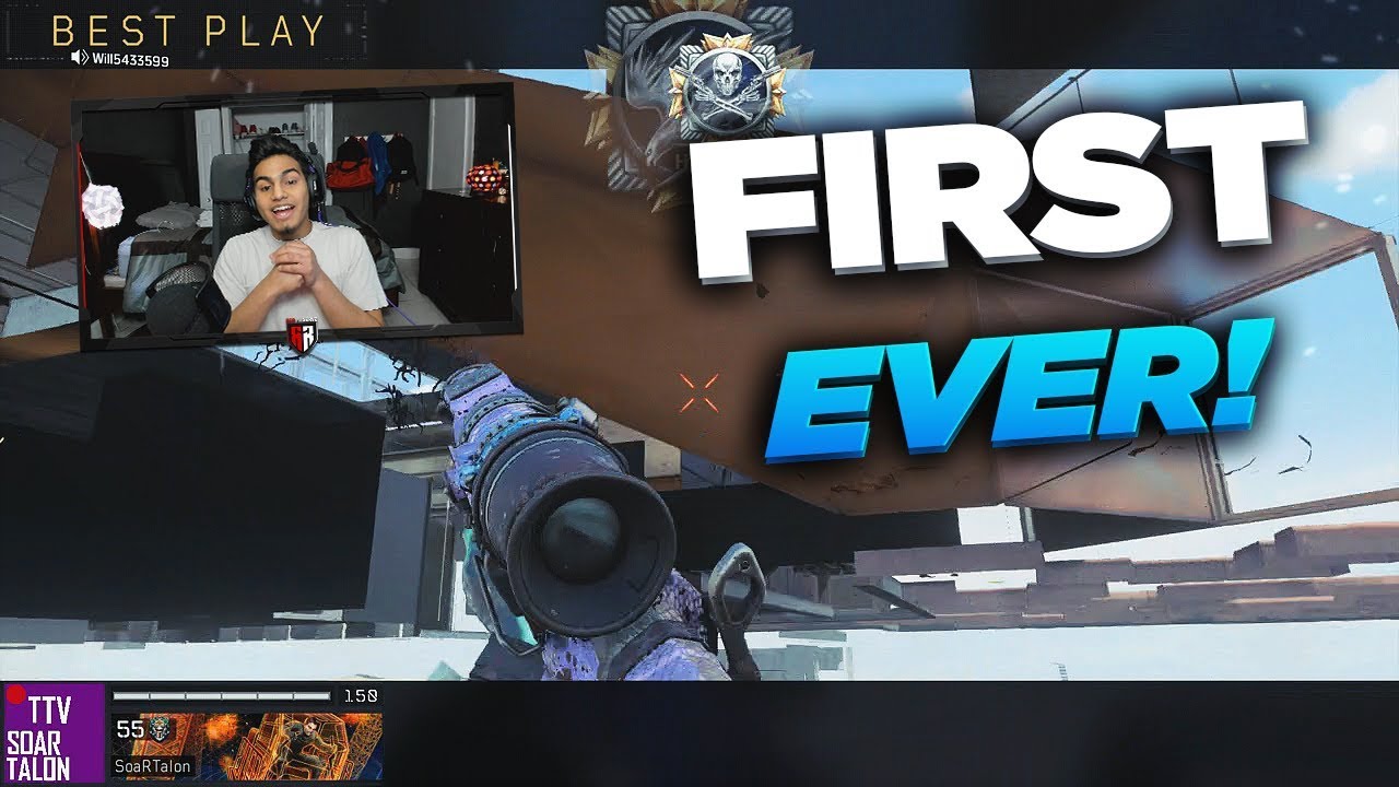 INSANE FIRST EVER OUT OF MAP GLITCH SPOT TRICKSHOT! (BO4 SnD Trickshotting)