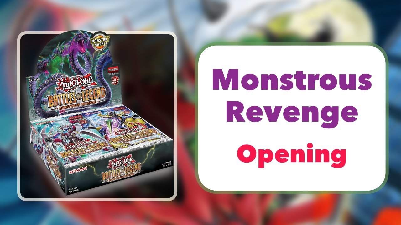 Battles of Legend Sets Are Good Again? | NEW Yugioh Battles of Legend: Monstrous Revenge