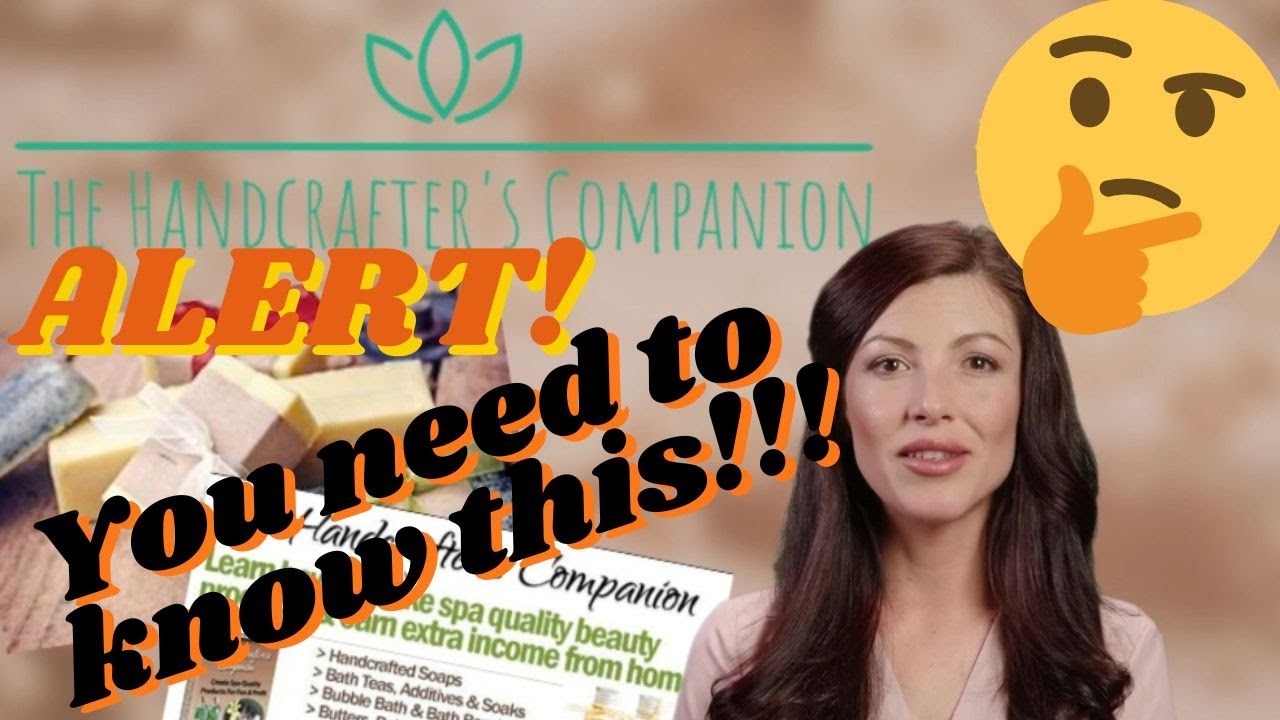 The Handcrafter's Companion⚠️ALERT⚠️The Handcrafter's Companion review| really works?|spa products