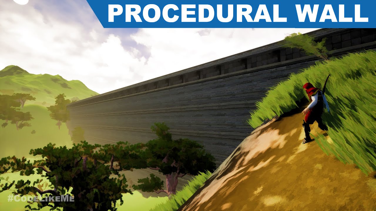 Unreal Procedural Walls - UE4 Tutorials #314