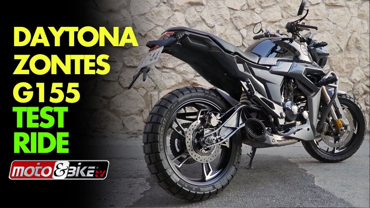 Daytona Zontes G155 Test Ride