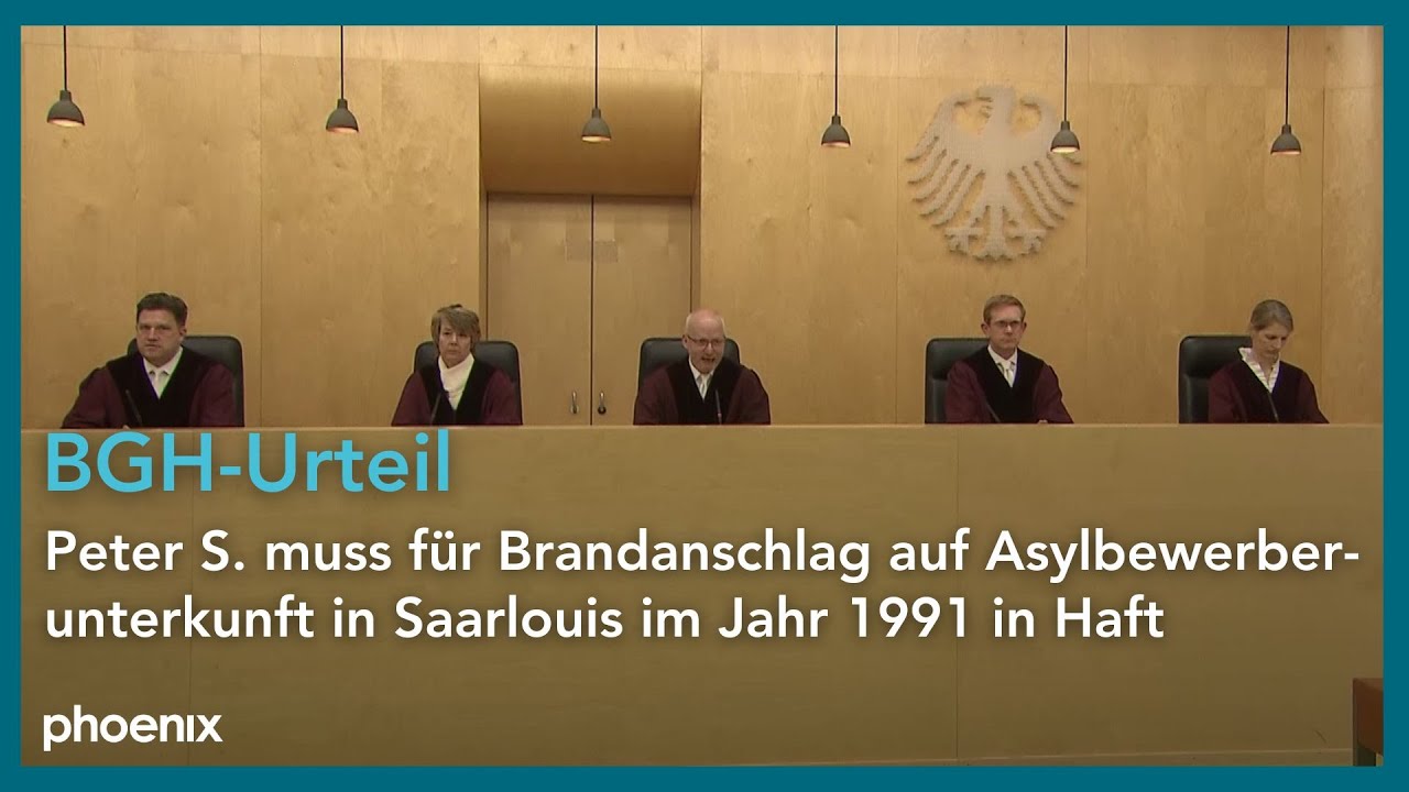 BGH: Urteil nach rassistisch-motiviertem Brandanschlag auf Asylbewerberheim Saarlouis 1991 bestätigt