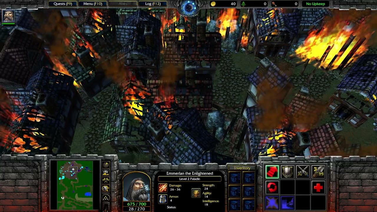 Warcraft 3 Custom Campaign Alliance Ashes Prologue: First Loss