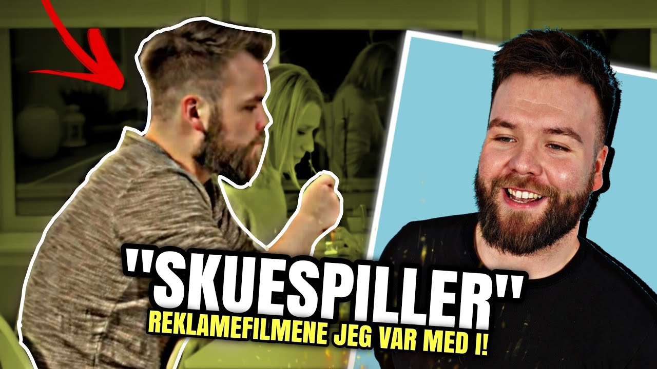 Reagerer til reklamefilmene jeg har vært med i!