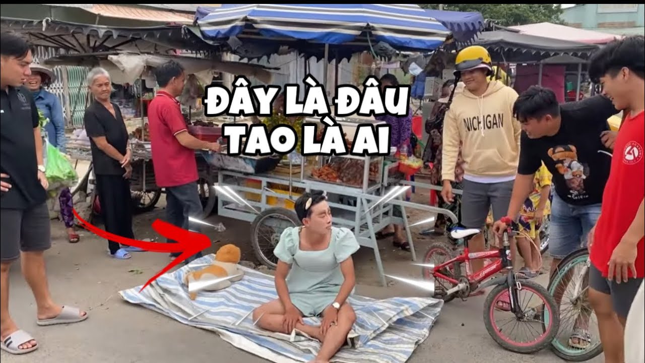 Ăn Nhậu Cho Nhiều Dô Rồi Làm Công Chúa Ngủ Ngoài Chợ..!🤣