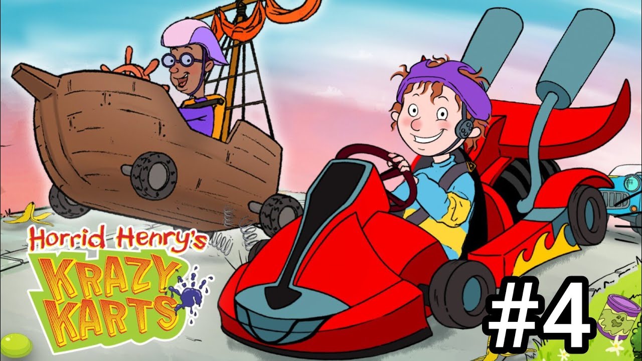 Horrid Henrys Krazy Karts Gameplay Walkthrough Part 4