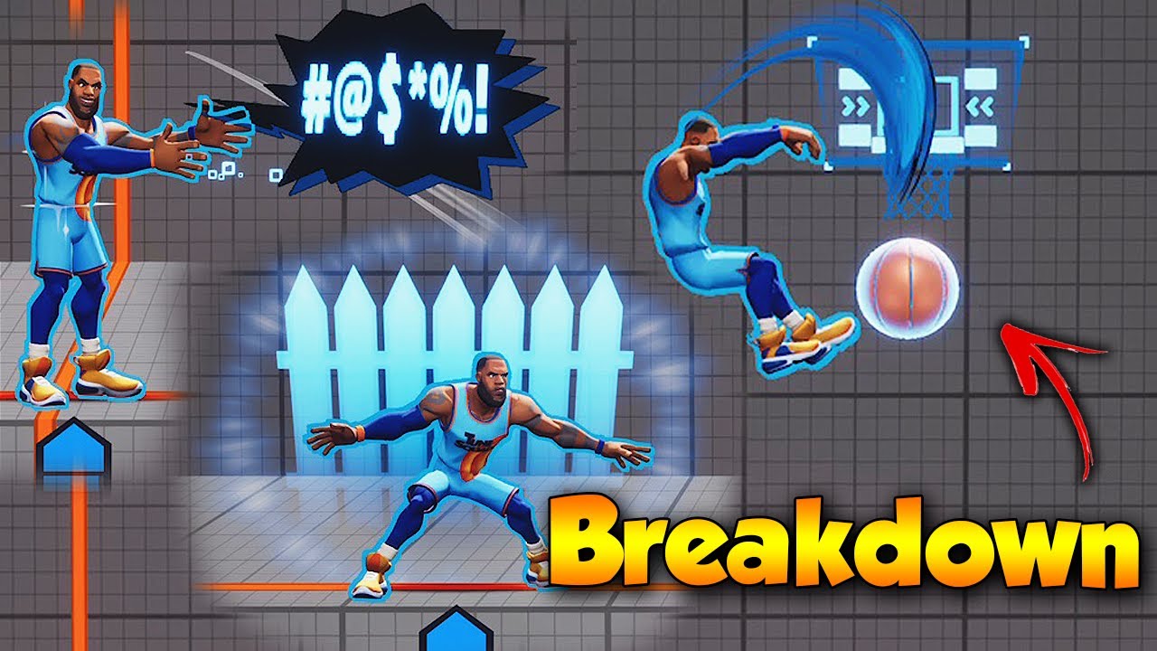 Multiversus - Lebron James Gameplay - Full Moveset Breakdown