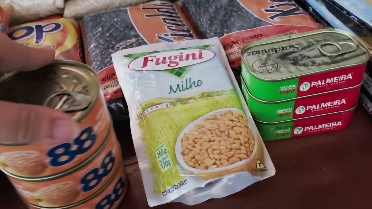 Tanta gente passando FOME e você fazendo ESTOQUE de alimentos compras de reposição do estoque 2025