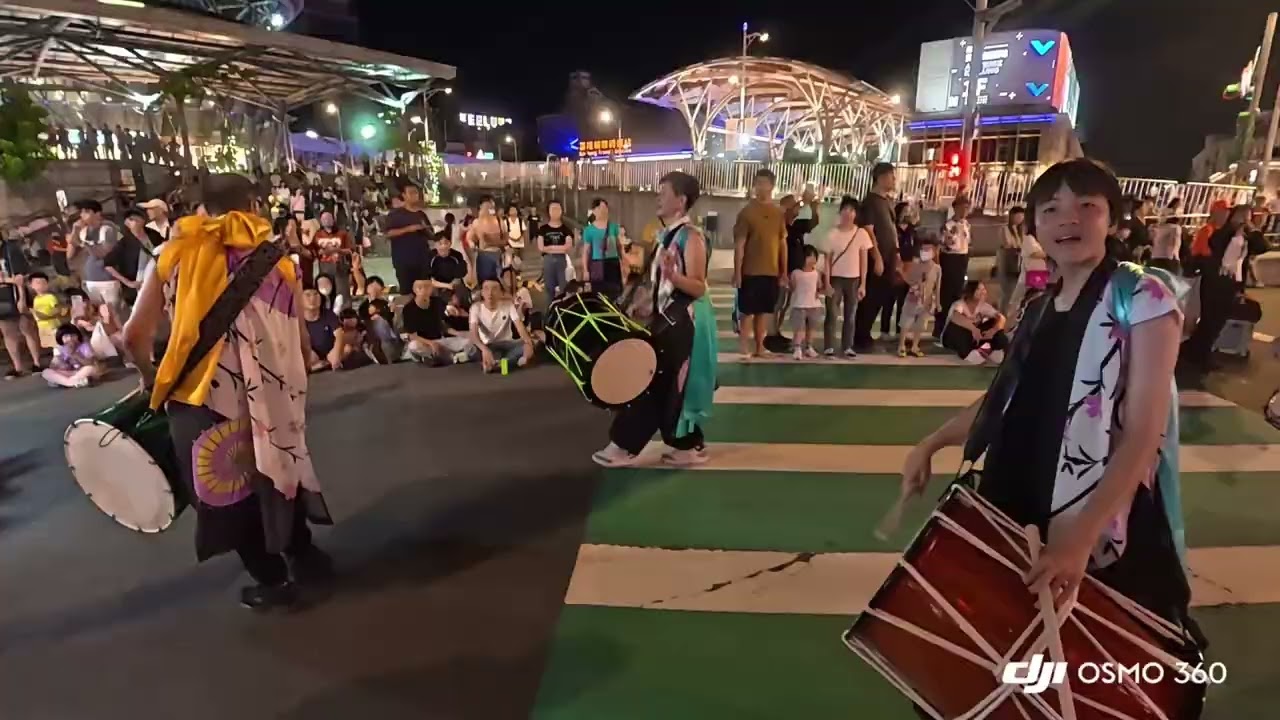 2025乙巳雞籠中元祭放水燈活動和太鼓熊組鳳鳴參與遶境演出 Pt.5