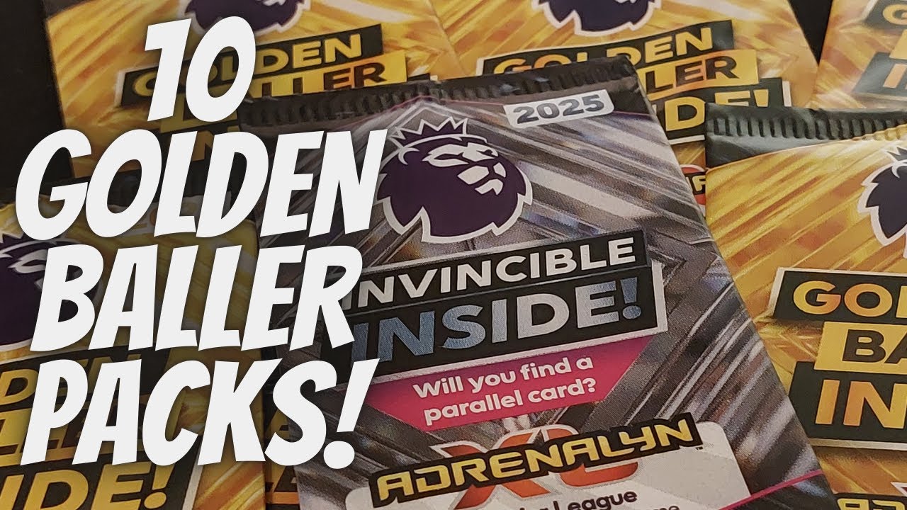 I FOUND TWO INVINCIBLES!! Opening 10 ADRENALYN XL 2025 GOLDEN BALLER packs!