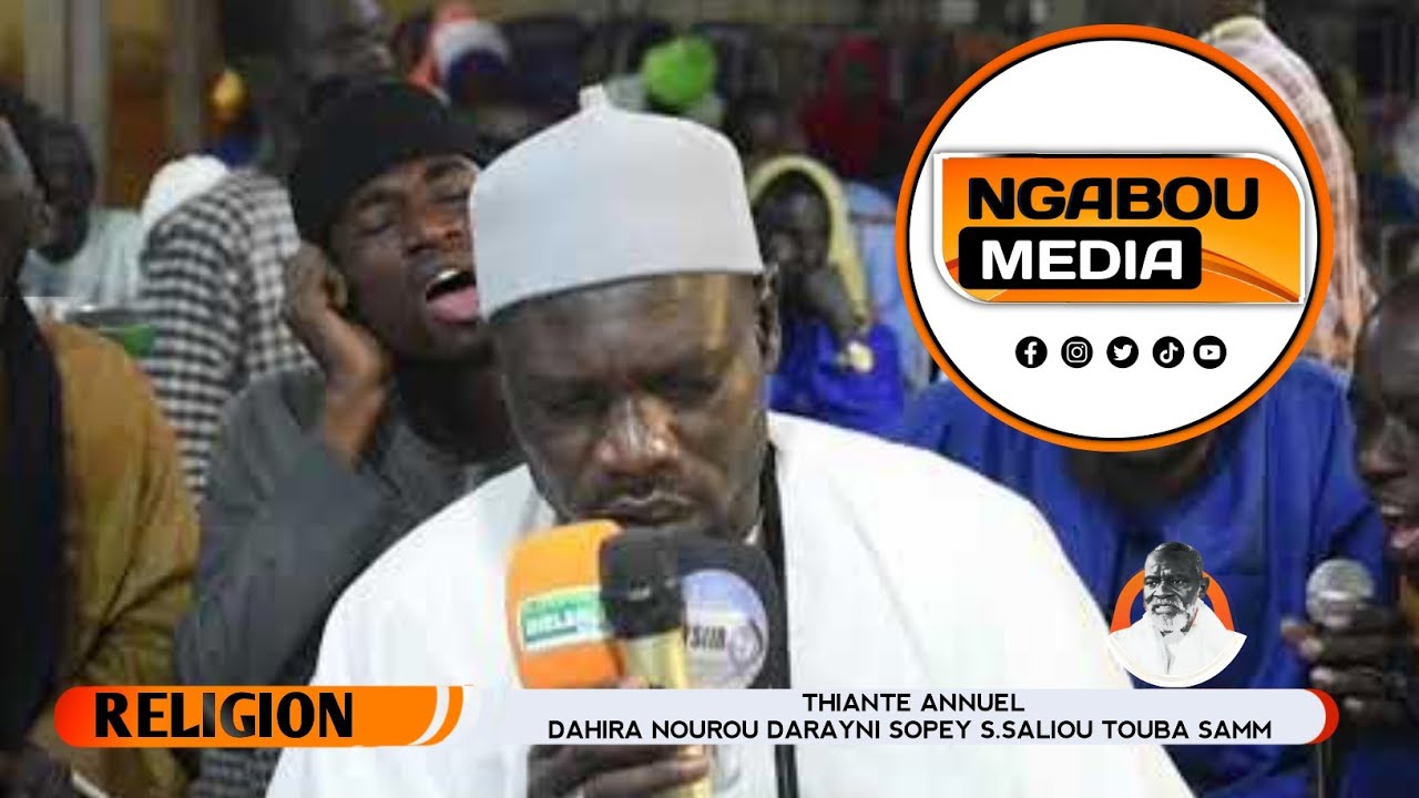 🚨 S.Ousmane Diouf Thiante Annuel Dahira Nourou Darayni Touba Samm