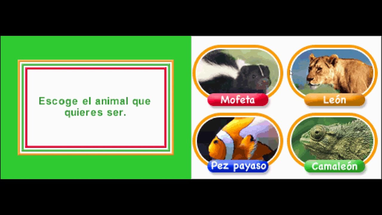 Animal Genius (Español) de Nintendo DS con emulador melonDS. Gameplay