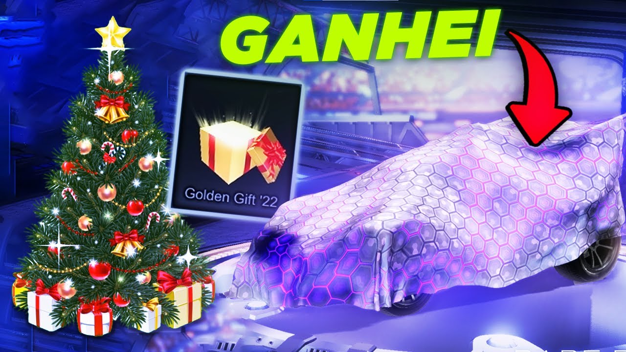 ABRINDO OS PRESENTES DE NATAL + 26 DROPS no Rocket League