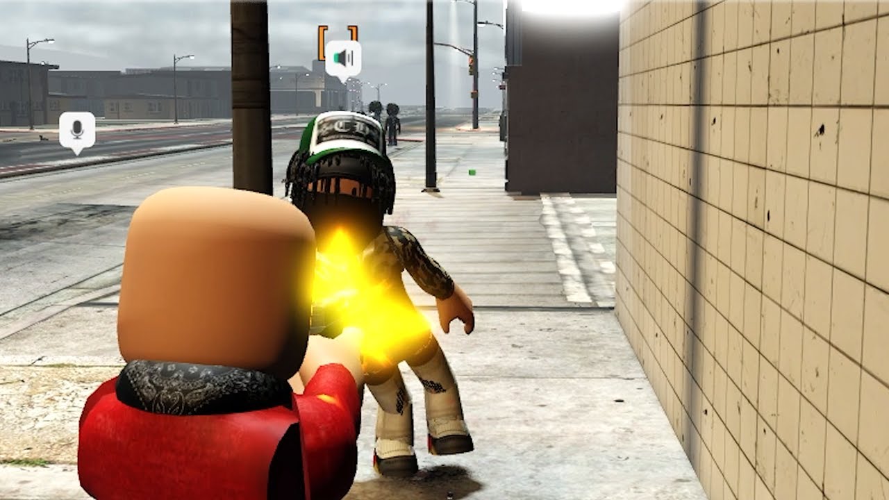 I STARTED SHOOTING EVERYONE IN THIS ROBLOX HOOD RP GAME