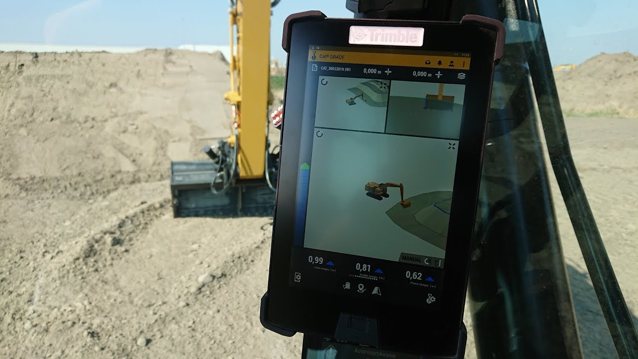 Trimble Earthworks - Praca z systemem i automatem!