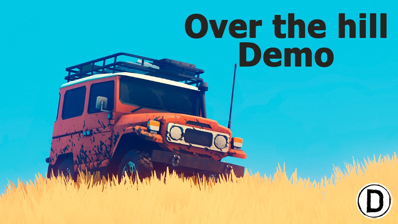 Глянем Over the hill demo