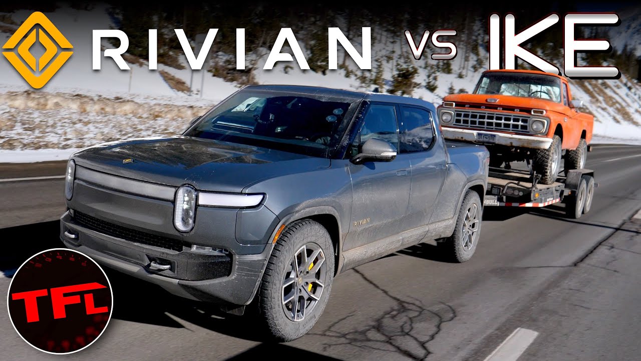 Finally: The All-Electric Rivian R1T Takes On The World's Toughest Towing Test!