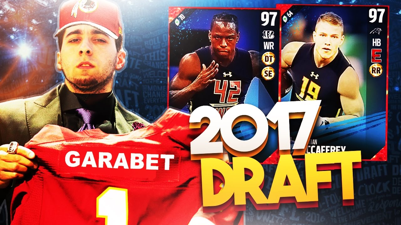 I PULLED MCCAFFREY AND JOHN ROSS!!! 2017 DRAFT CLASS SQUAD BUILDER MADDEN 17 ULTIMATE TEAM