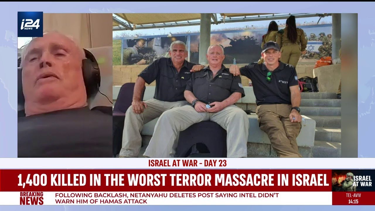 Head of security for one of communities attacked on October 7th, shares his personal testimony