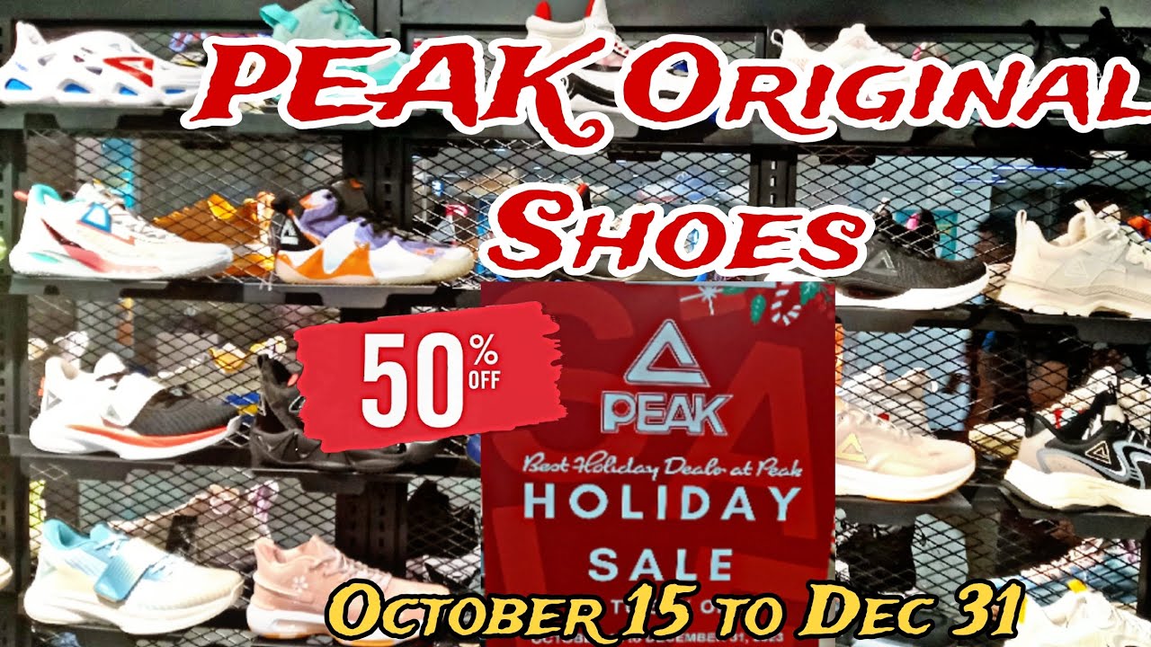 Orig#1Peak Original Shoes 50%Off Holiday Sale #original#basketballshoes
