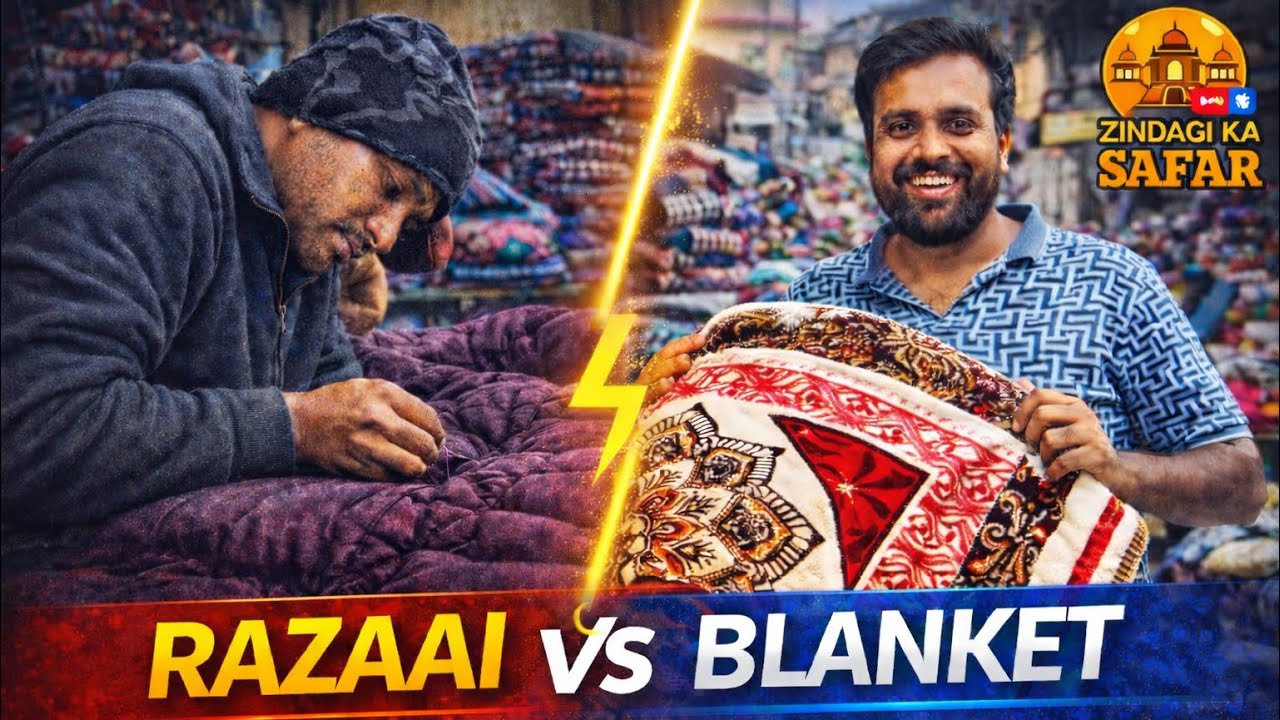 Razai vs Blanket: Asli Sach Kya Hai? kahan gaye रज़ाई waale? #ZindagiKaSafarZKS