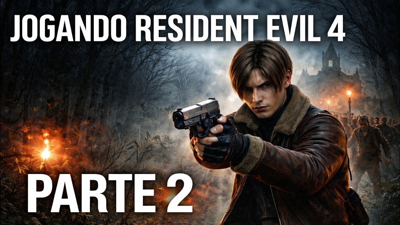 Jogando RESIDENT EVIL 4 