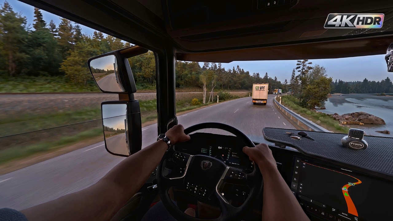 ETS 2 From a Different Angle-This is AMAZING | 1.61 NEW Animated Hands DLSS 5 Snowymoon PNG | 4K HDR