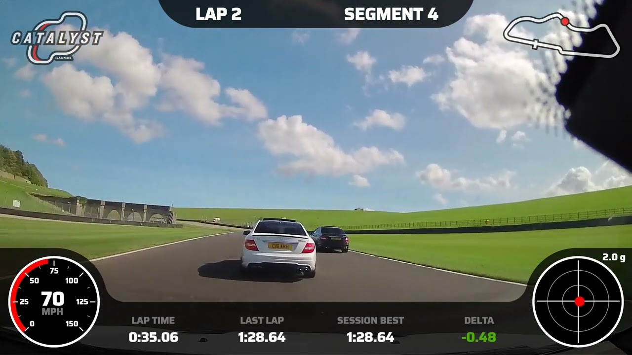 donnington park playing with 2 mapped c63 amg mercs whilst fighting with a split boost hose :(