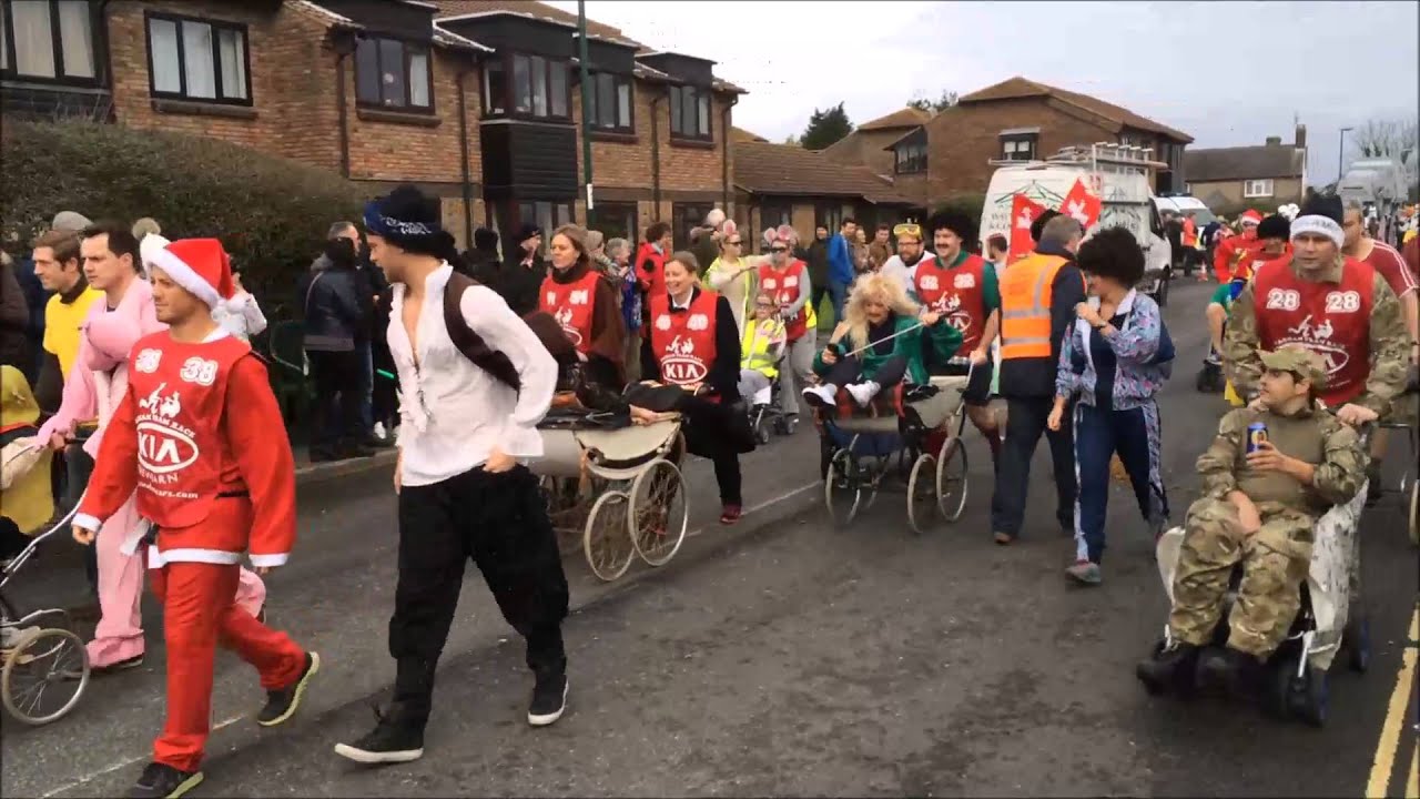 Pagham Pram Race, West Sussex, 2015