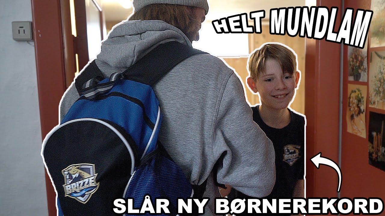 OVERRASKER UNG SPILLER MED B&Oslash;RNEREKORD!