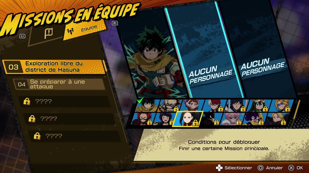MHA All's Justice - Mode Missions Part 1